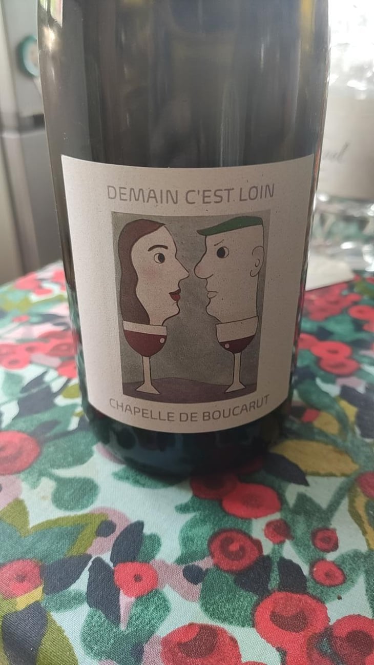 Demain c'est loin - Château Boucarut - Saskia & Maurice Goetschy 