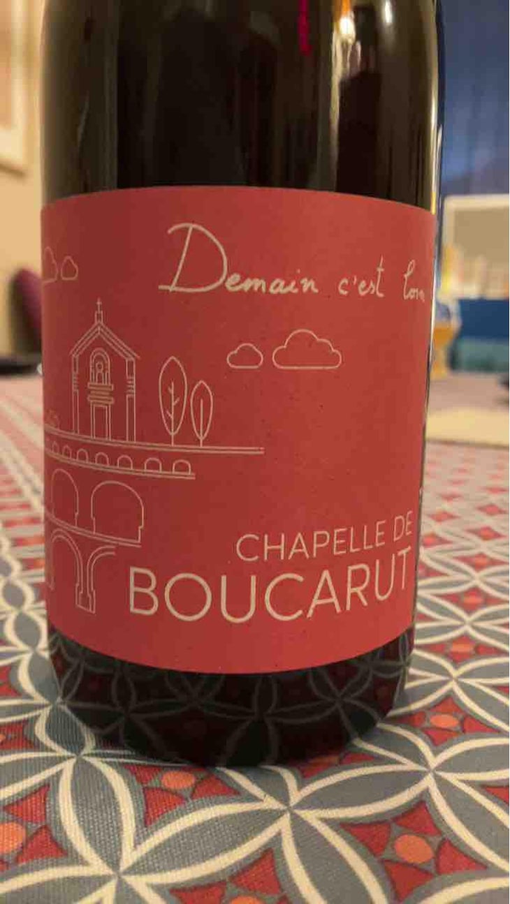 Demain c'est loin - Château Boucarut - Saskia & Maurice Goetschy 