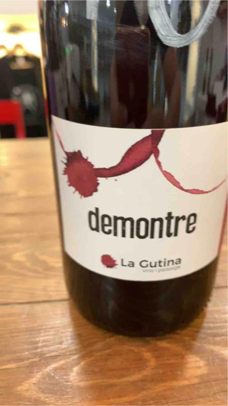 Demontre - Celler La Gutina - Barbara Magugliani & Joan Carles Torres 