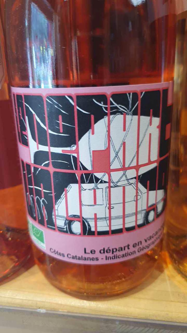 Départ en Vacances Rosé - La Cave Aux Fioles - Carlos Badia 