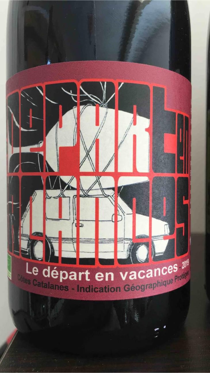 Départ en Vacances Rouge - La Cave Aux Fioles - Carlos Badia 