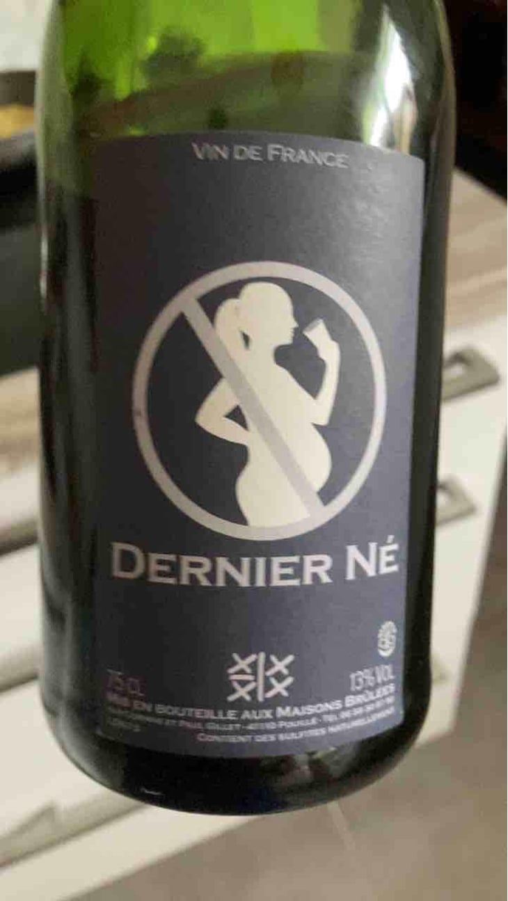 Dernier Né (rouge) - Domaine des Maisons Brûlées - Corinne & Paul Gillet 