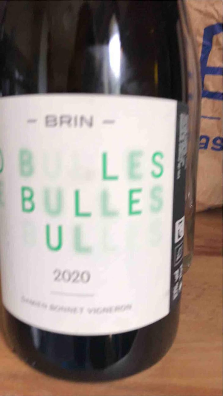 Des Bulles - Domaine de Brin - Damien Bonnet 
