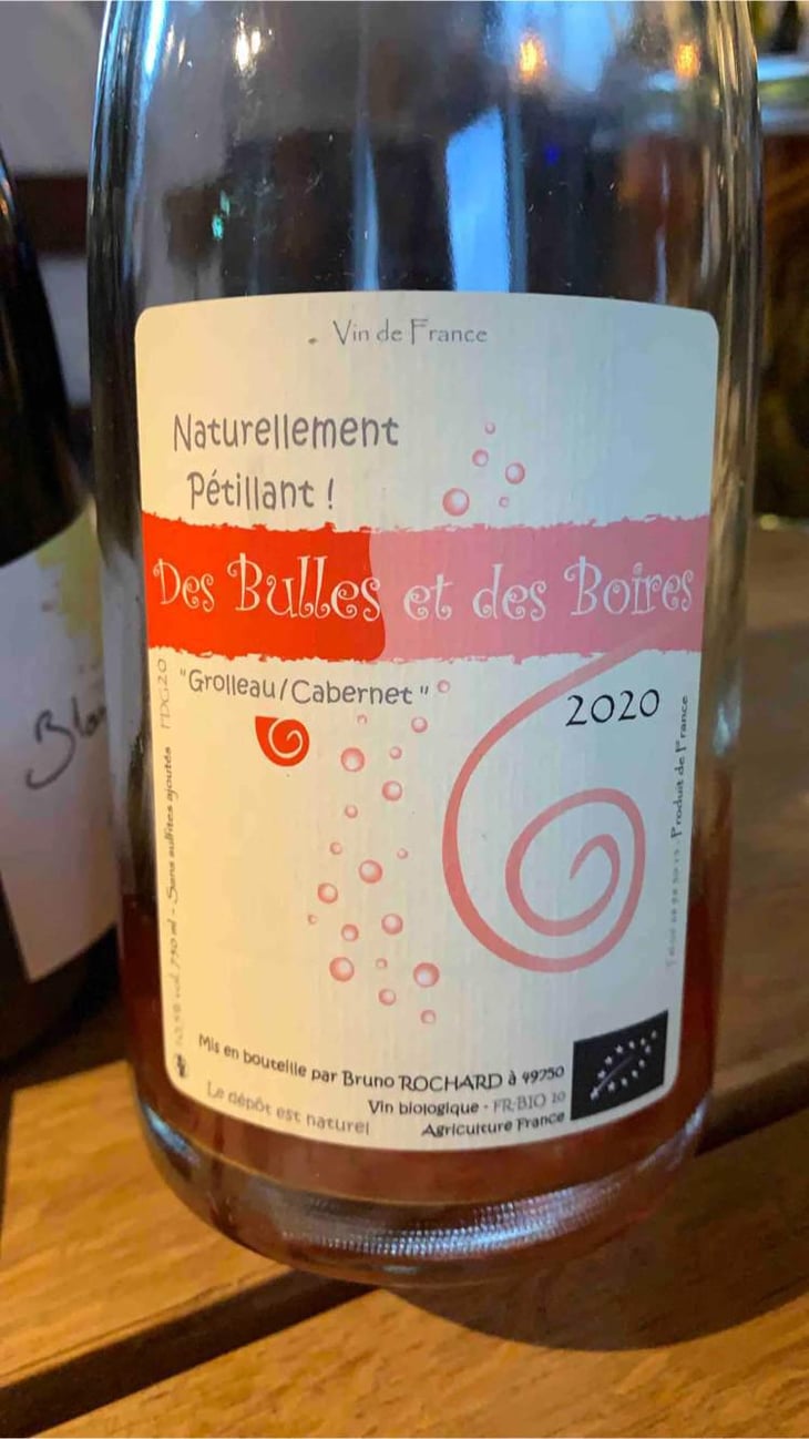 Des Bulles et Des Boires - Domaine de Mirebeau - Bruno Rochard 