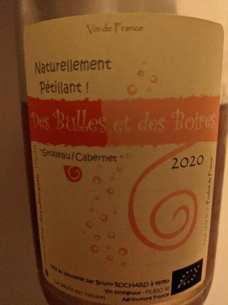 Des Bulles et des Boires - Domaine de Mirebeau - Bruno Rochard 