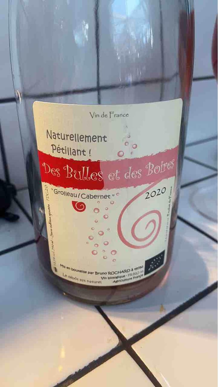 Des Bulles et Des Boires - Domaine de Mirebeau - Bruno Rochard 