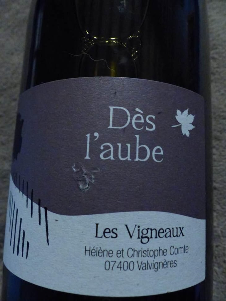Dés l'Aube - Les Vigneaux - Hélène & Christophe Comte 