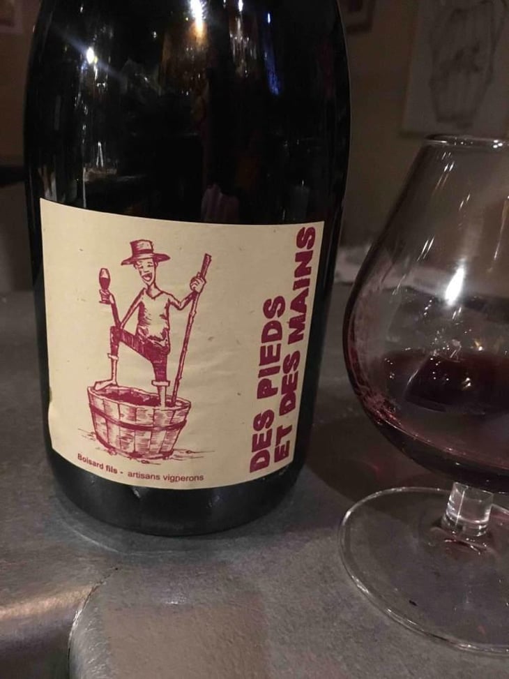 Des Pieds et des Mains (old label) - Domaine du Mortier - Fabien & Cyril Boisard 