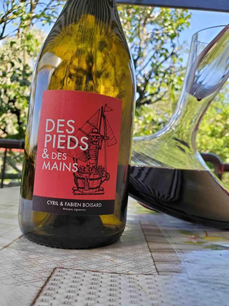 Des Pieds et des Mains (new label) - Domaine du Mortier - Fabien & Cyril Boisard 