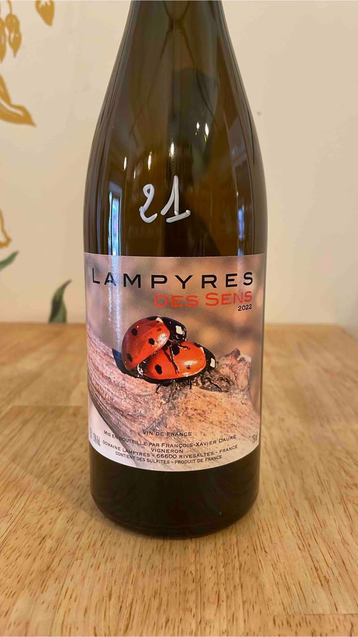 Des Sens - Domaine Lampyres - François-Xavier Dauré 