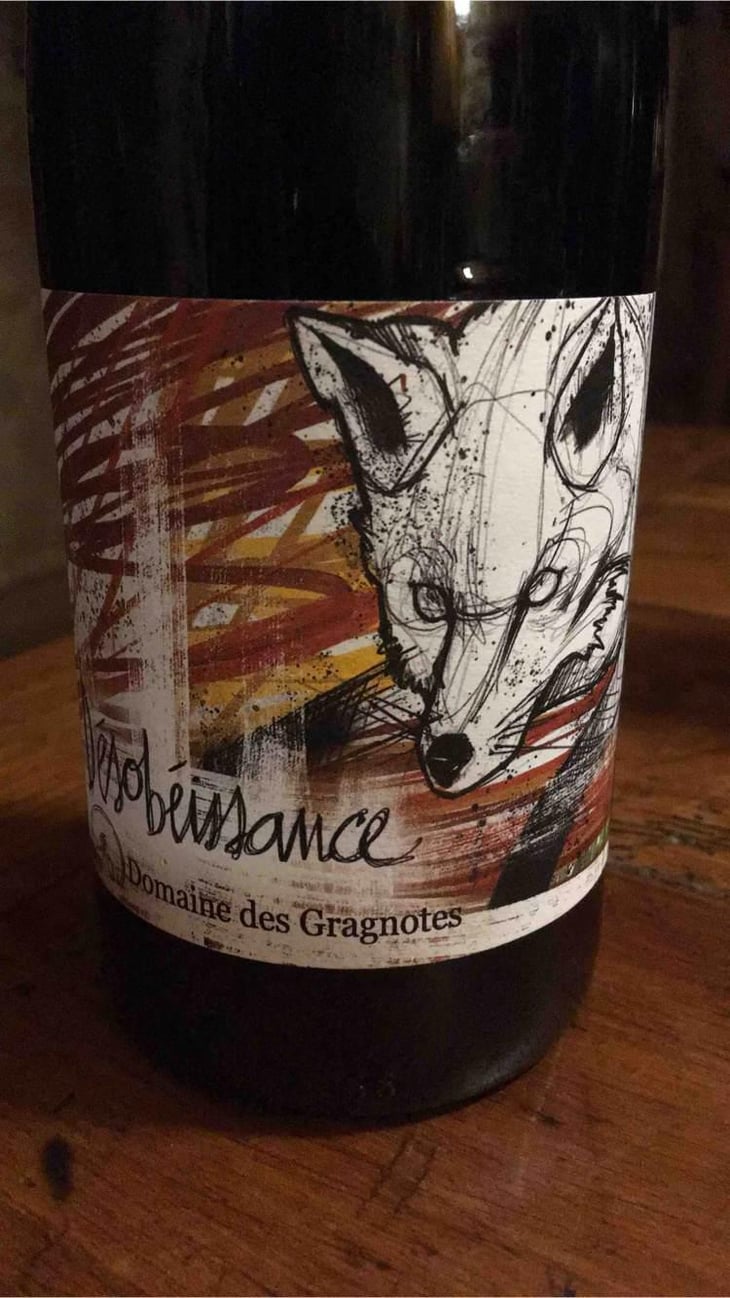 Désobéissance - Domaine les Gragnotes - Benoit Guillot & Erika Mazer 