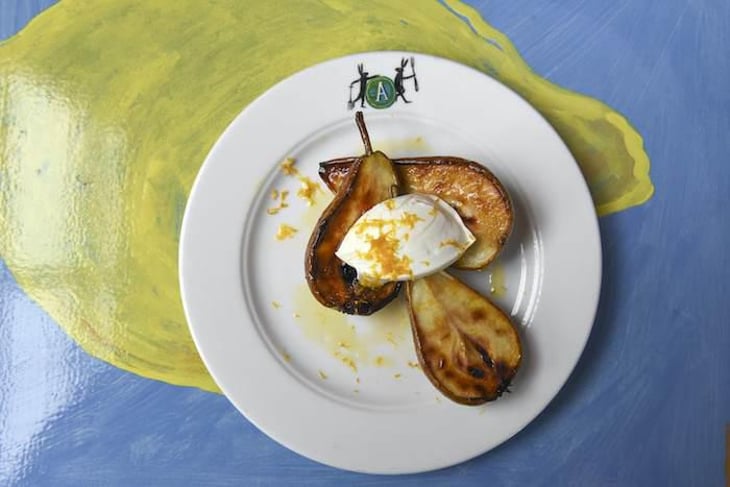 Dessert Of Roasted Pear - Villa Augustus - 289368