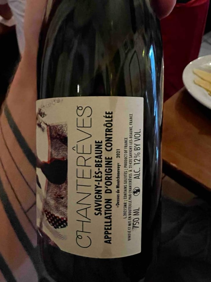 Savigny Lès Beaune - Chanterêves - Guillaume Bott & Tomoko Kuriyama -2021