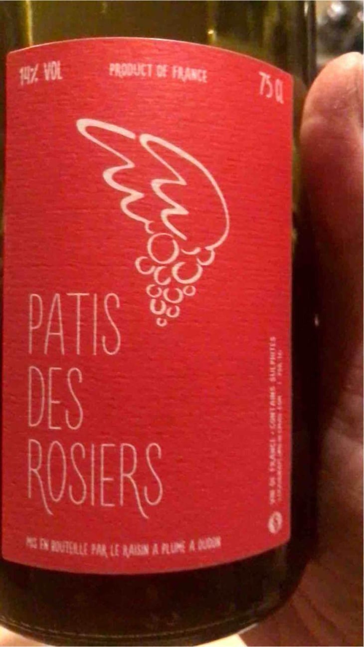D’Est En Ouest (Rosé) - Le Raisin à Plume - Jacques Février 