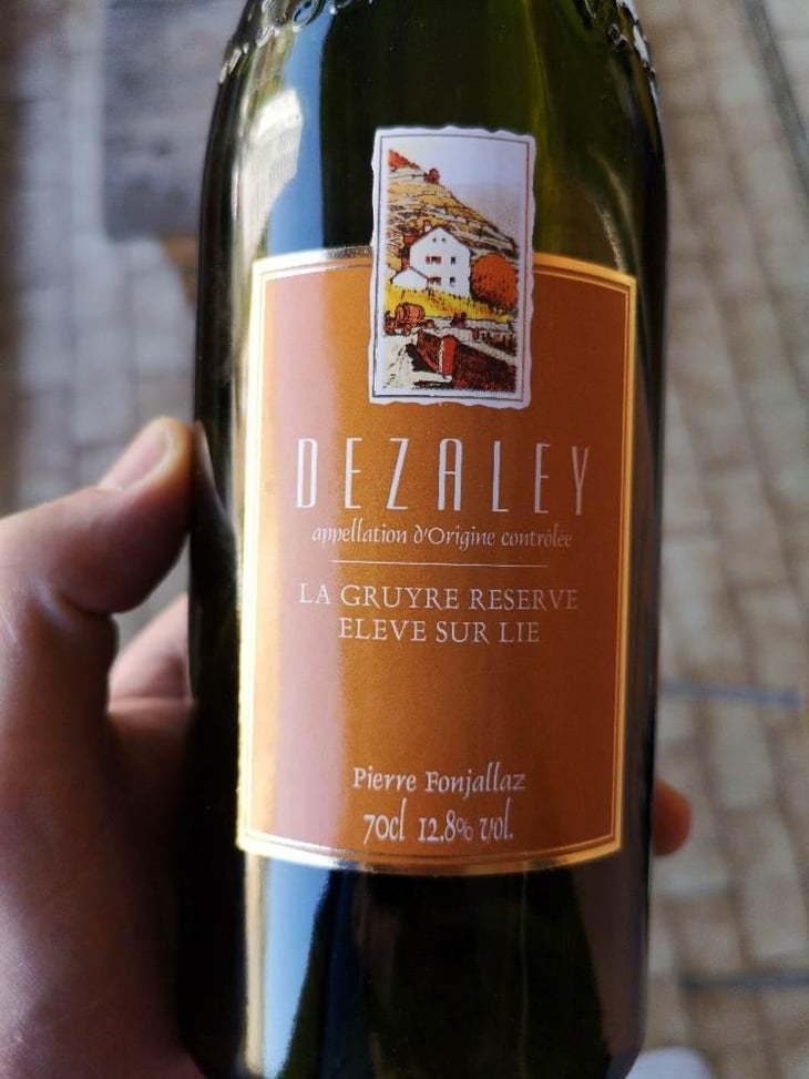 Dezaley Grand Cru "Reserve-La Gruyre" Sans Sulfite Ajoutés - Domaine Pierre Fonjallaz - Pierre Fonjallaz 