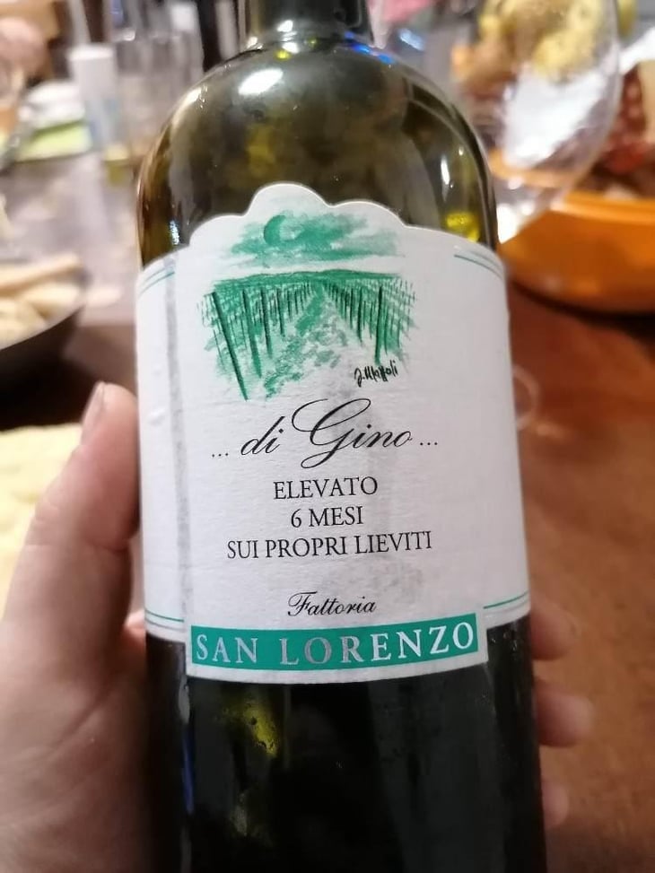 Di Gino (bianco) - Fattoria San Lorenzo - Natalino Crognaletti 