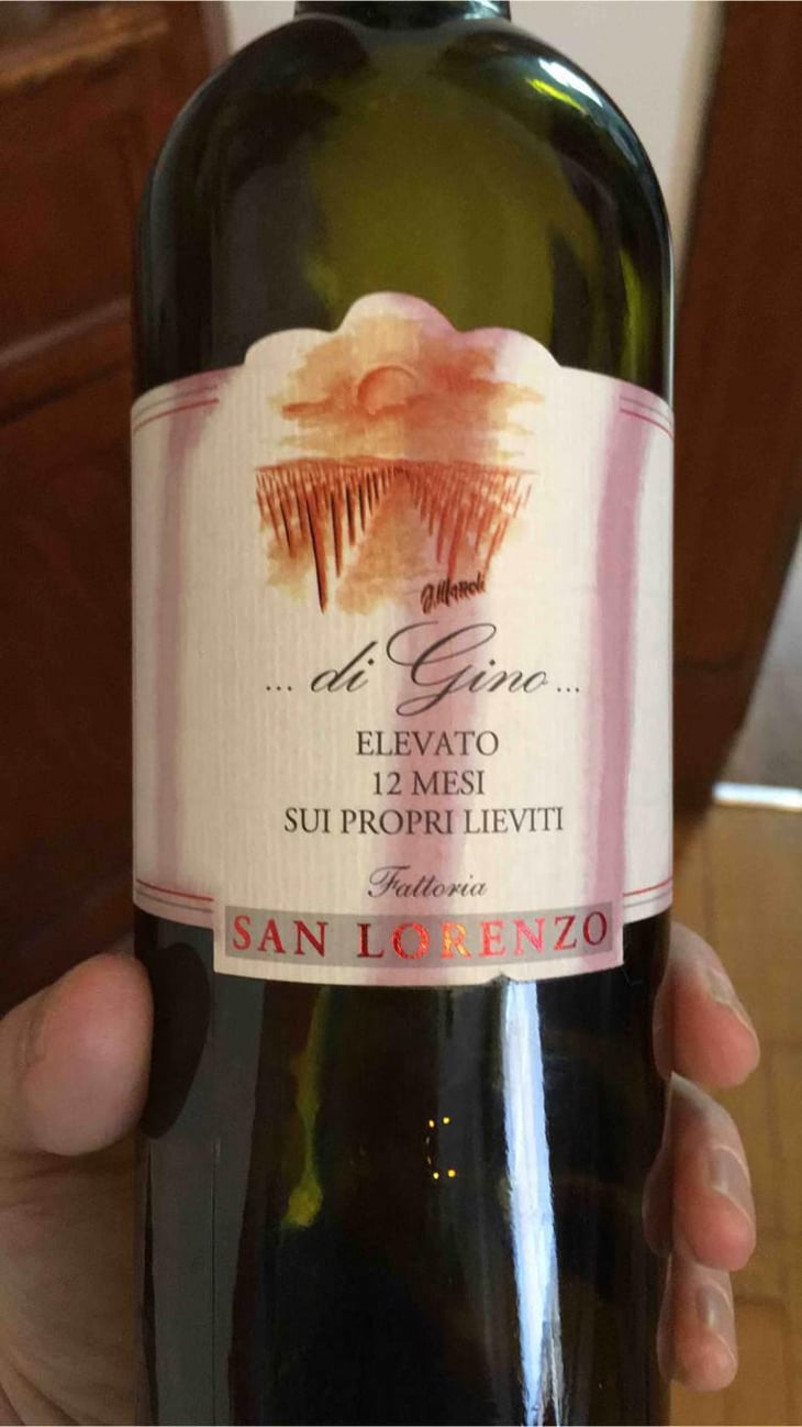 Di Gino (rosso) - Fattoria San Lorenzo - Natalino Crognaletti 