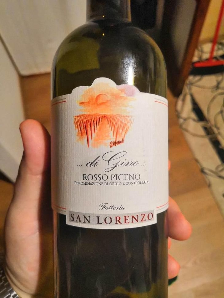 Di Gino (rosso) - Fattoria San Lorenzo - Natalino Crognaletti 