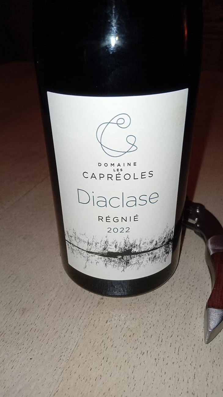 Diaclase Regnié - Domaine Des Capréoles - Cédric & Catherine Lecareux 