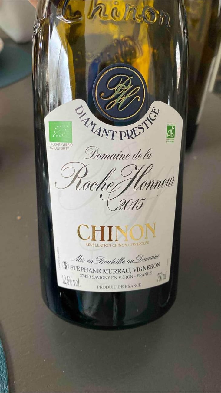 Diamant Prestige - Domaine De La Roche Honneur - Stéphane Mureau -2015