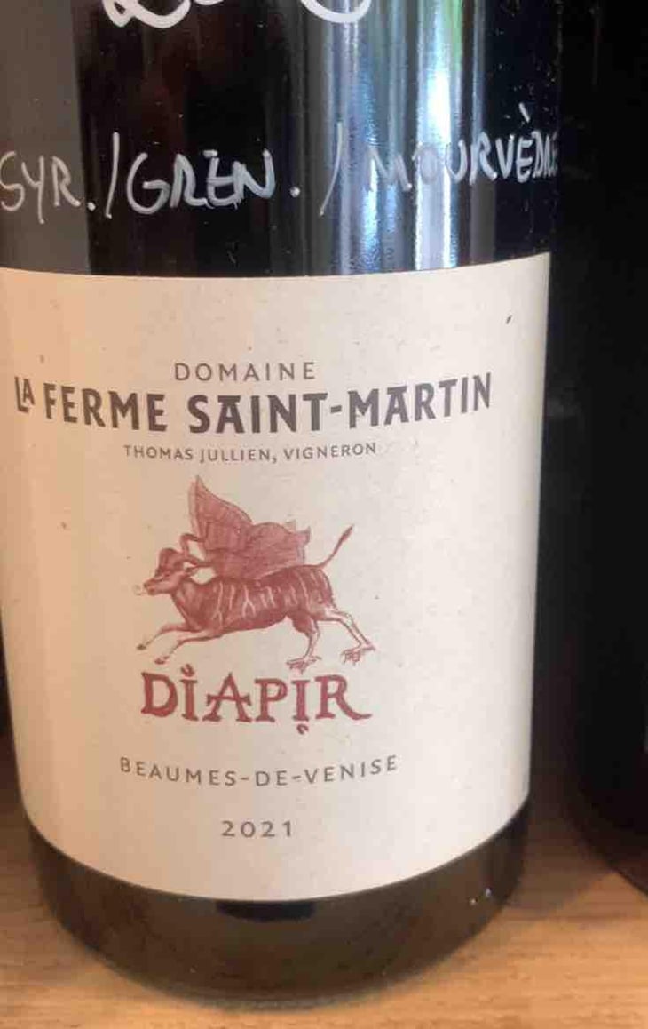 Diapir - La Ferme Saint-Martin - Les Vins de Thomas - Sophie & Thomas Jullien -2018