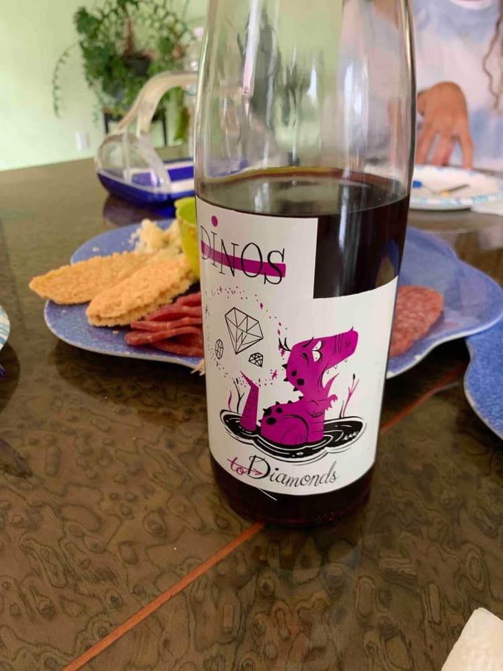 Dinos to Diamonds - Red - Ruth Lewandowski Wines - Evan Lewandowski 