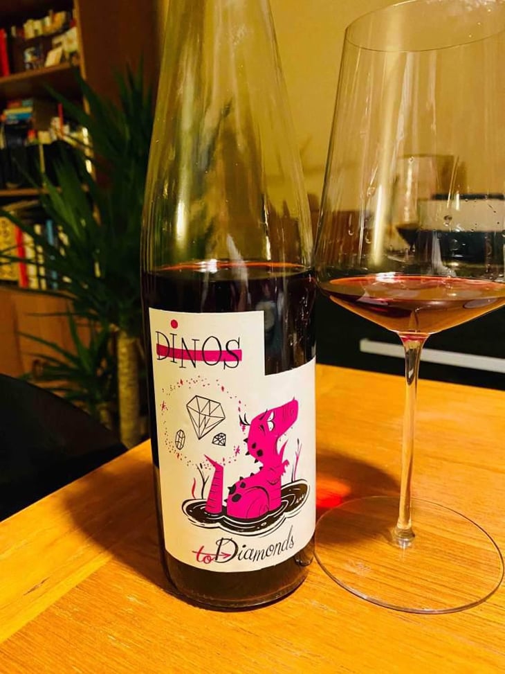 Dinos to Diamonds - Red - Ruth Lewandowski Wines - Evan Lewandowski 