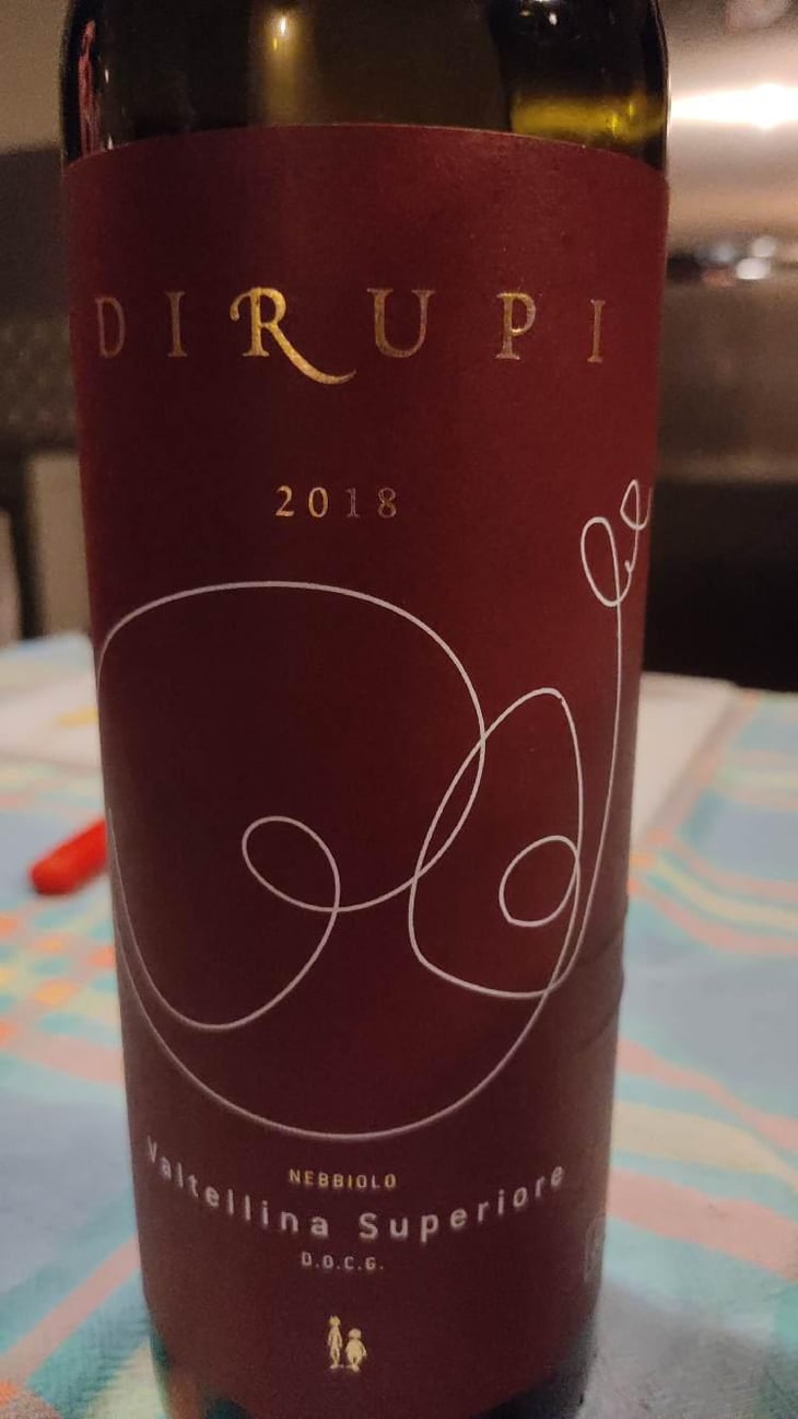 Dirupi Valtellina Superiore DOCG - Dirupi - Pierpaolo Di Franco & Davide Fasolini -2018