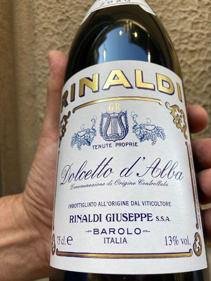 Dolcetto D'Alba - Azienda Agricola Giuseppe Rinaldi - Marta e Carlotta Rinaldi 