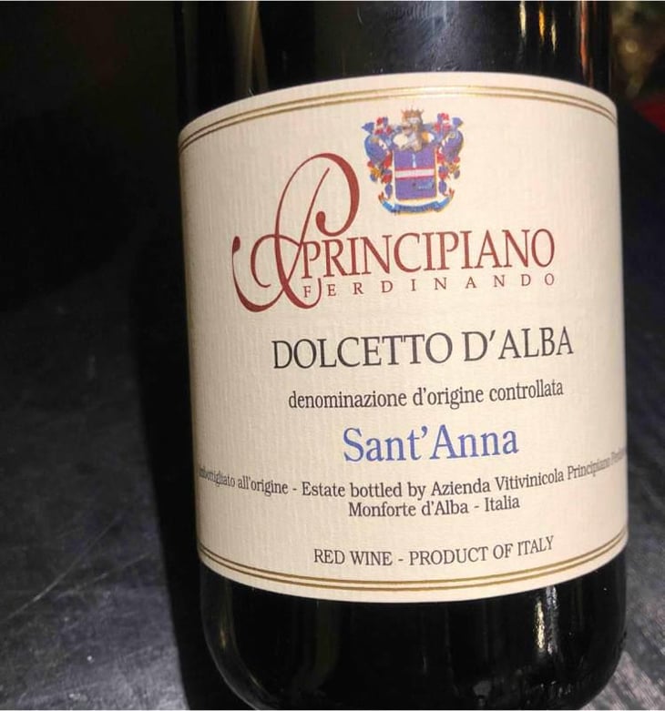 Dolcetto d'Alba Sant'Anna - Azienda Agricola Principiano Ferdinando - Ferdinando Principiano 