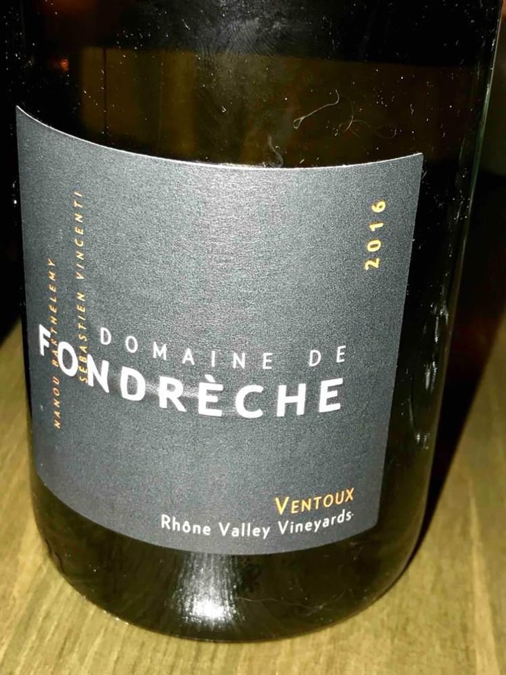 Domaine de Fodreche Domaine Blanc - Domaine de Fondrèche - Nanou Barthélémy & Sébastien Vincenti 