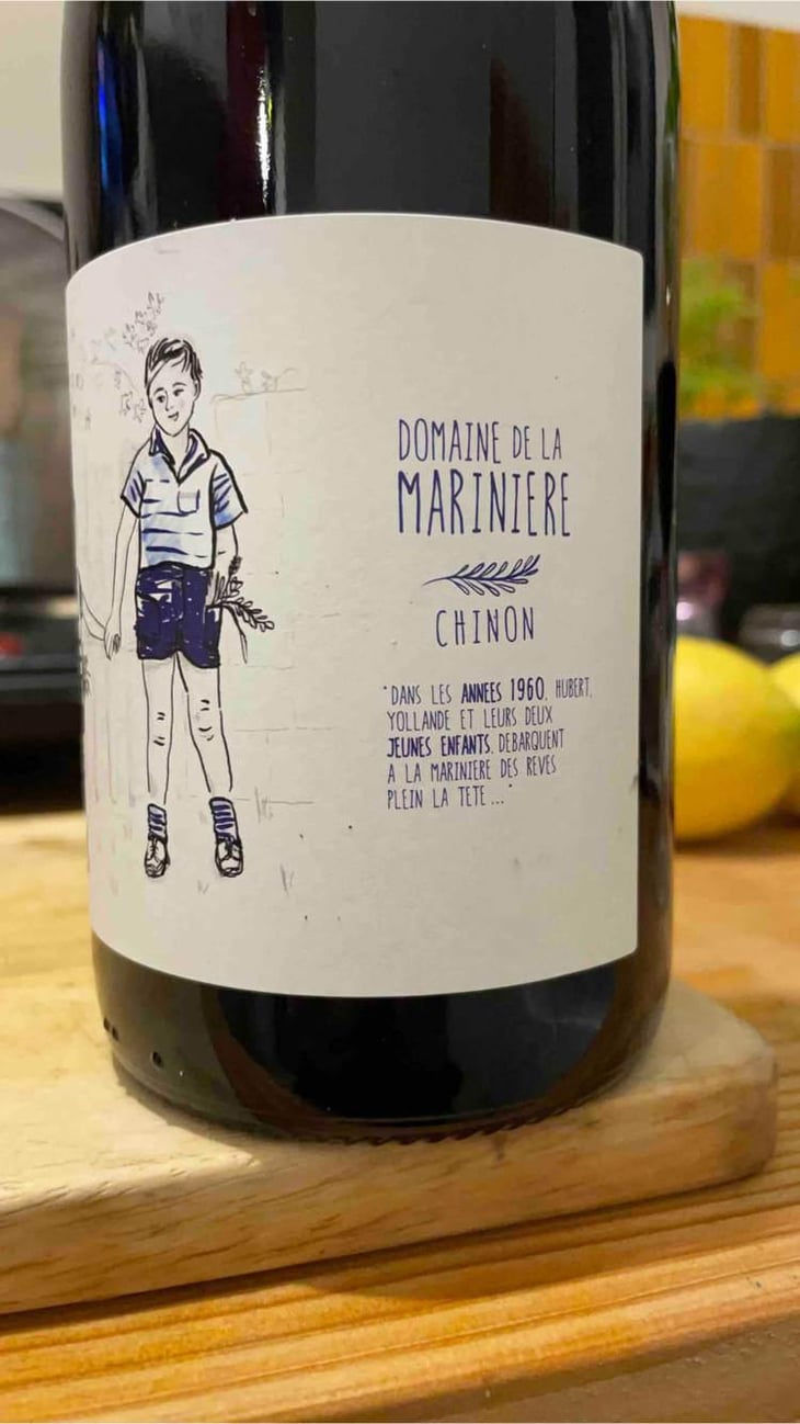 Chinon rouge - Domaine De La Marinière - Renaud & Boris Désbourdes 