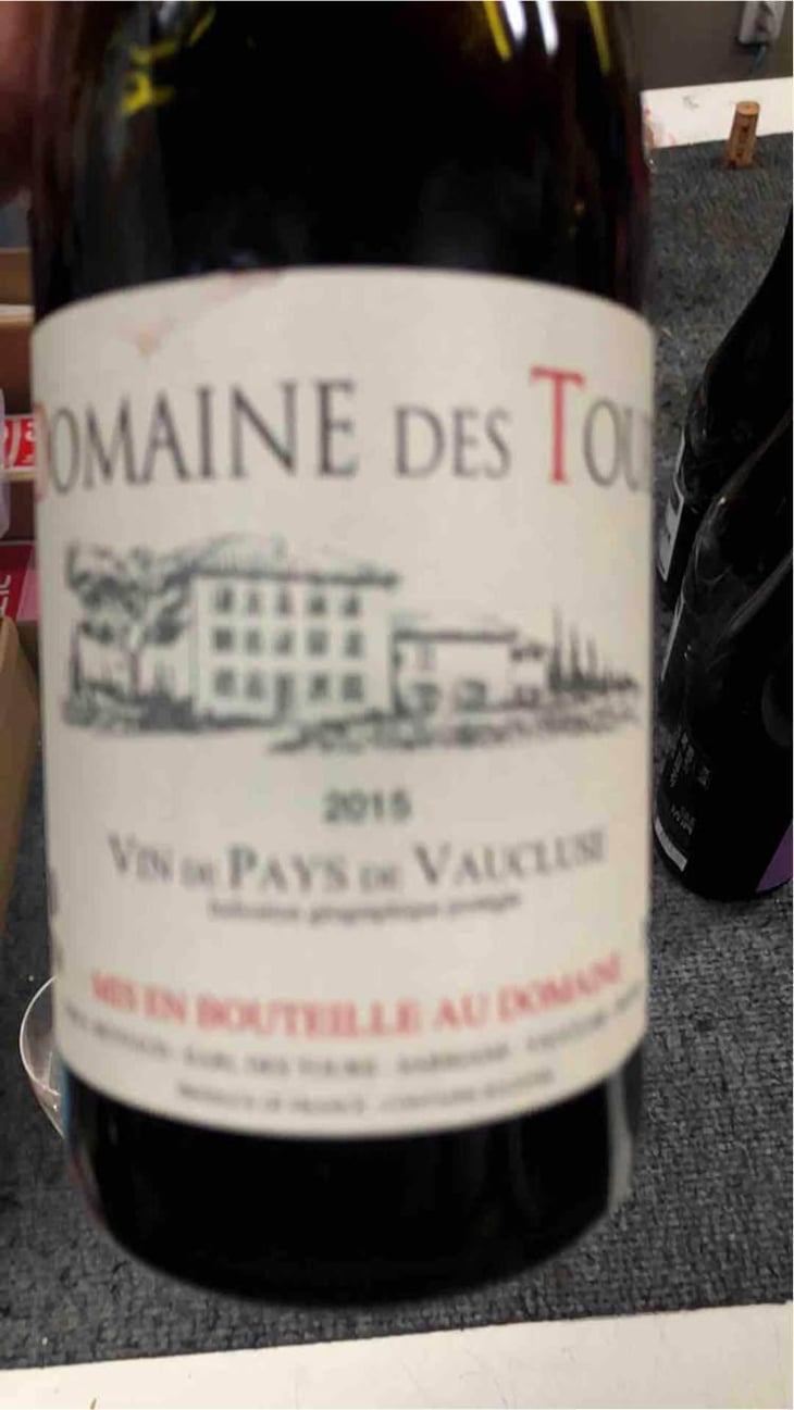 "Domaine des Tours" - Vin de Pays de Vaucluse - Blanc - Château Rayas - Château des Tours - Château de Fonsalette - Emmanuel Reynaud 