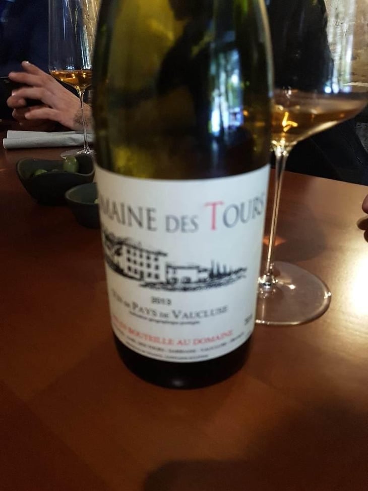 "Domaine des Tours" - Vin de Pays de Vaucluse - Blanc - Château Rayas - Château des Tours - Château de Fonsalette - Emmanuel Reynaud 