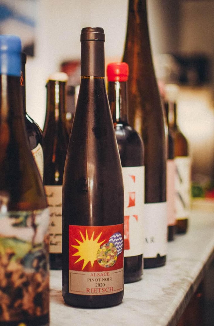 Pinot Noir (2019 NEW LABEL ) - Domaine Rietsch - Jean-Pierre & Sophie Rietsch -2019