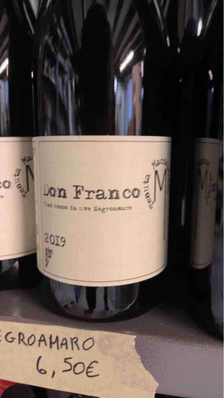 Don Franco - Tenuta Macchiarola - Domenico Mangione -2017