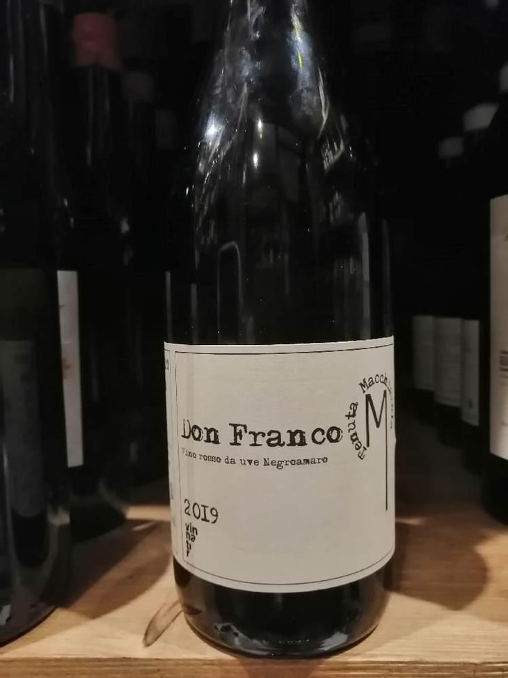 Don Franco - Tenuta Macchiarola - Domenico Mangione -2017