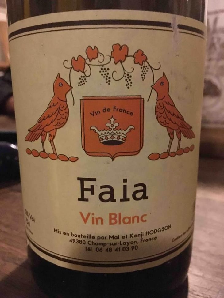 Faia - Vins Hodgson - Mai & Kenji Hodgson 