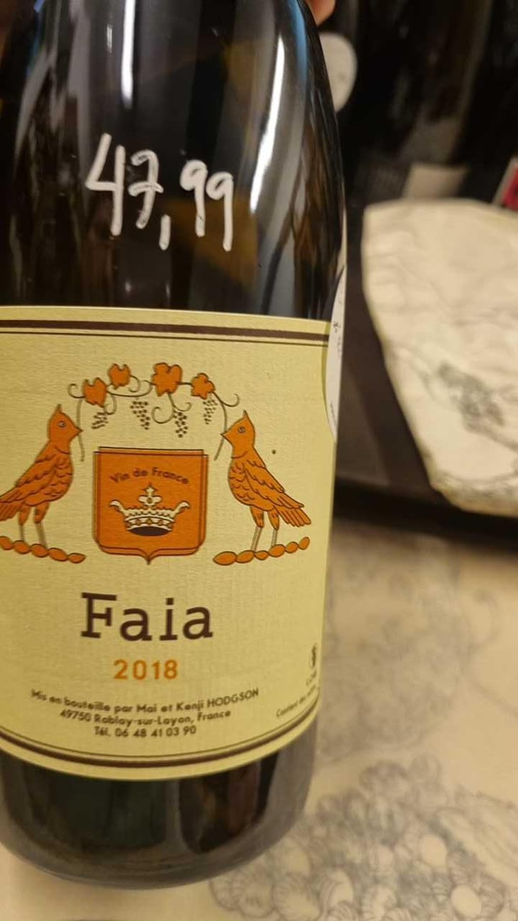 Faia - Vins Hodgson - Mai & Kenji Hodgson 