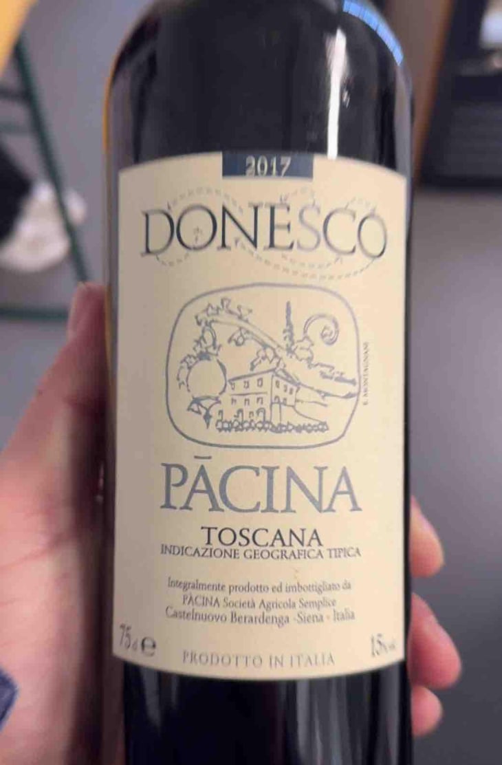 Donesco - Azienda Agricola Pācina - Giovanna Tiezzi, Stefano Borsa, Maria Borsa, Carlo Borsa, Roberto Maccari, Elisabeth Racine 