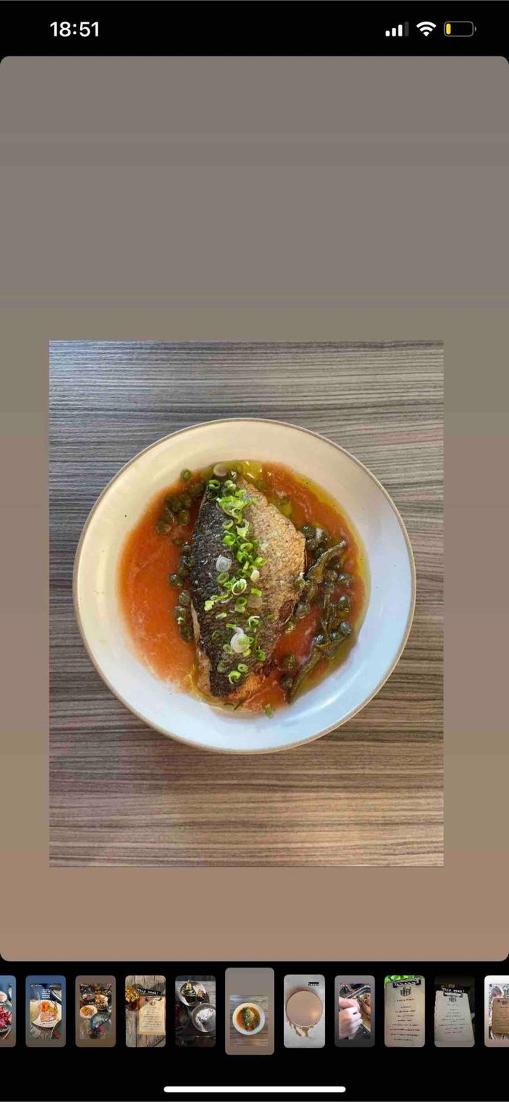 Dorade Sauce Vierge - Büfé - 708166