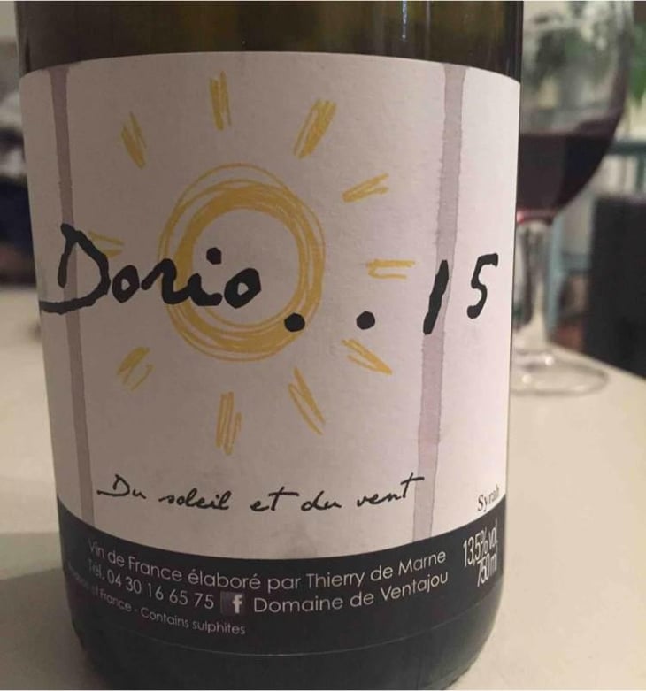 Dorio... - Domaine De Ventajou - Thierry De Marne 
