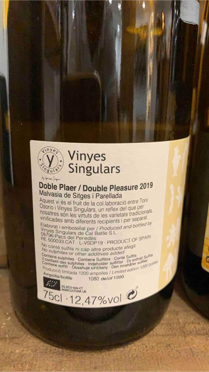 Doble Plaer - Vinyes Singulars - Ignasi Segui 