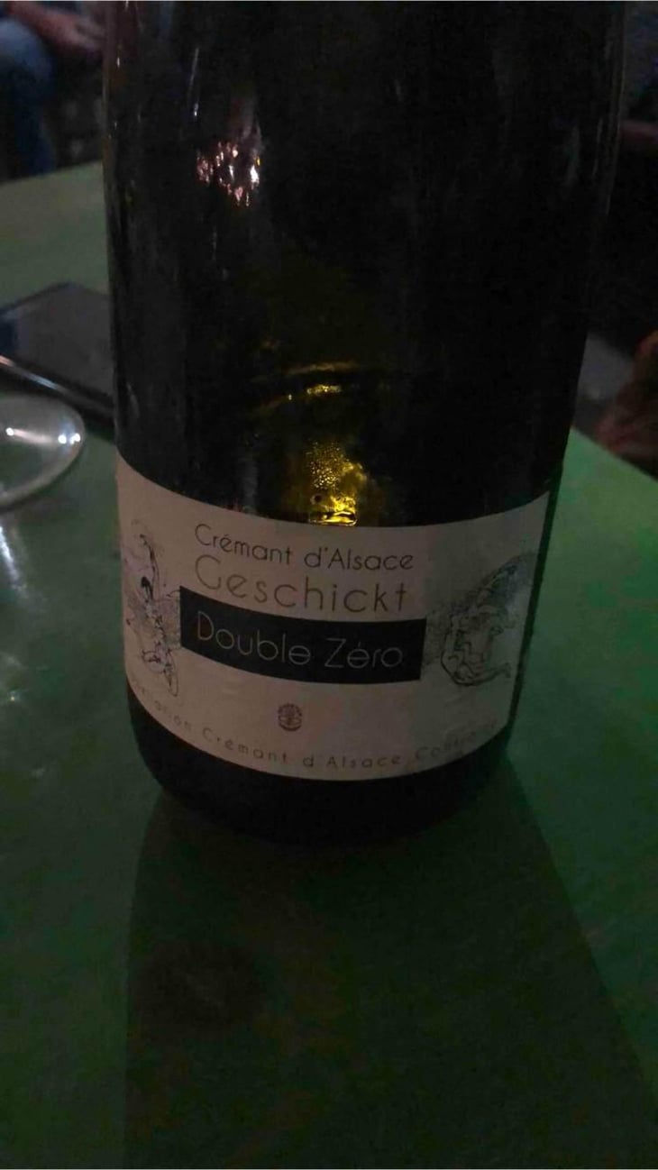Double Zéro - Domaine Geschickt - Arnaud Geschickt & Aurélie Fayolle 