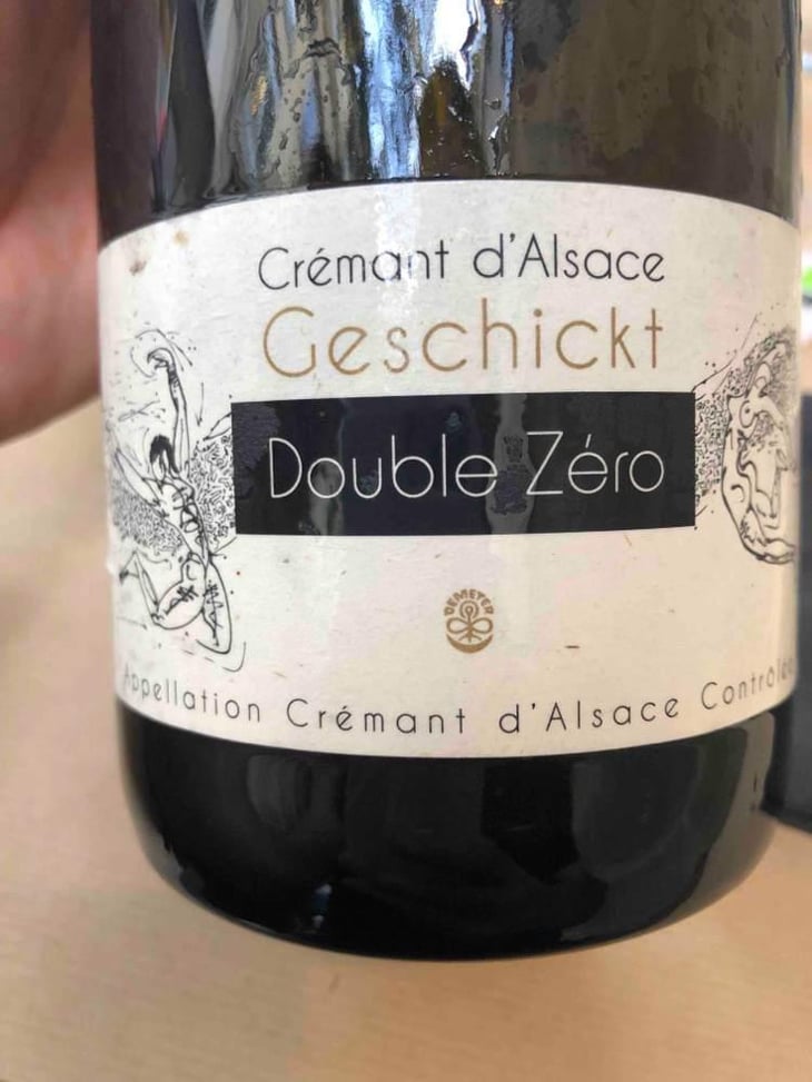 Double Zéro - Domaine Geschickt - Arnaud Geschickt & Aurélie Fayolle 