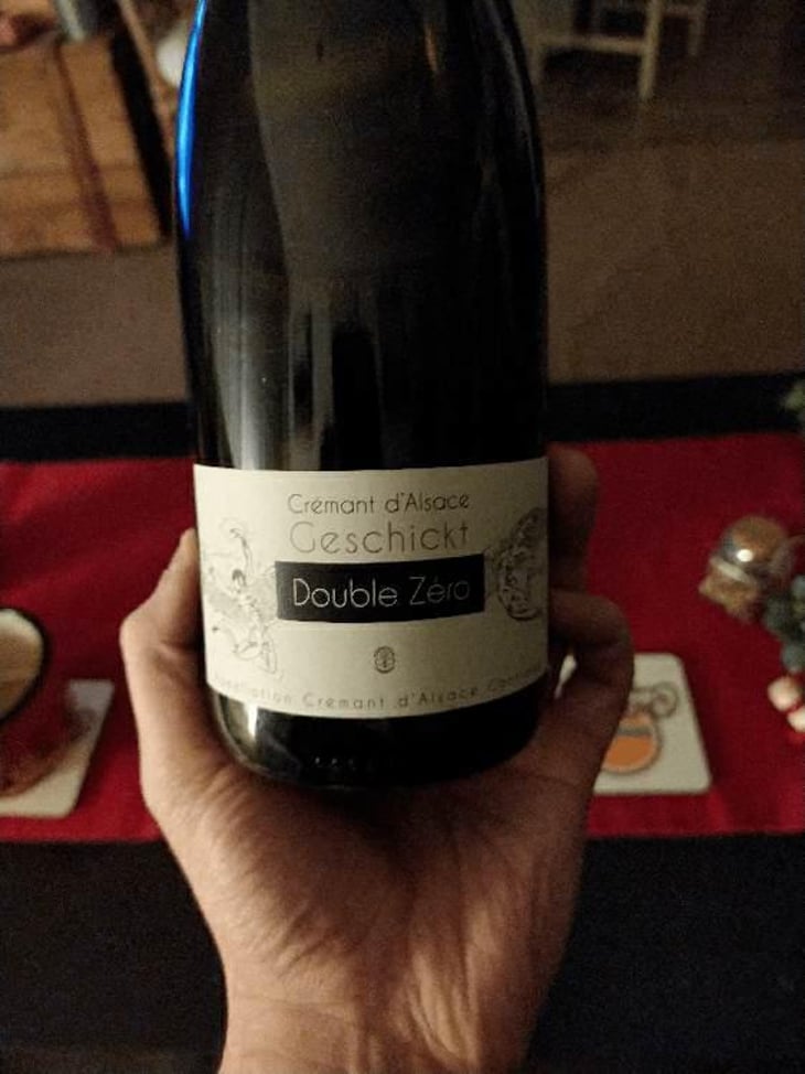 Double Zéro - Domaine Geschickt - Arnaud Geschickt & Aurélie Fayolle 