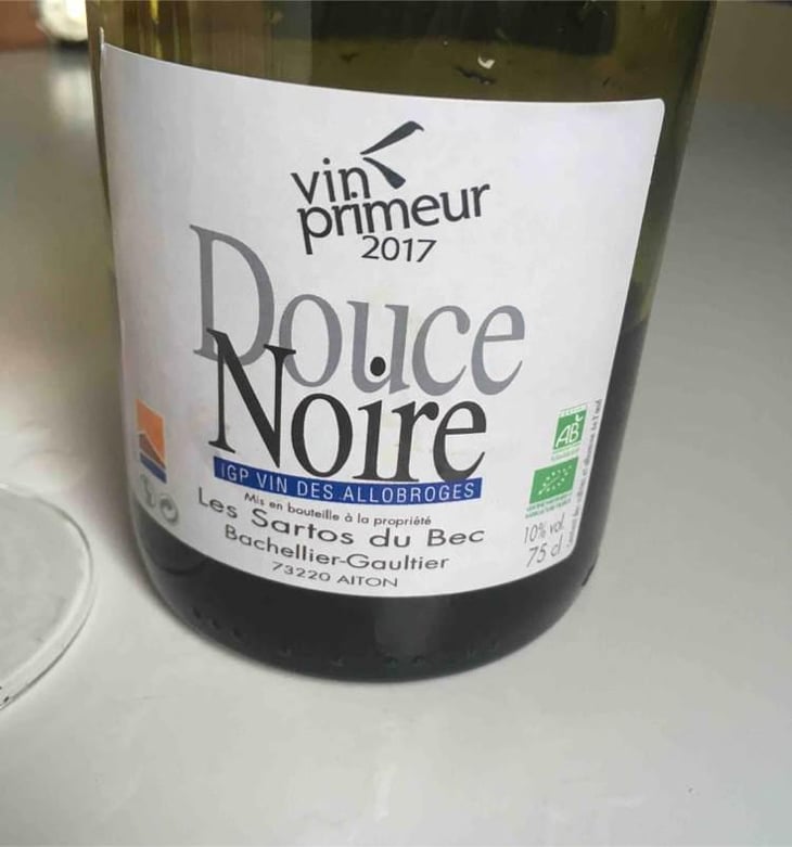 Douce Noire - Les Sartos Du Bec - Bachelier-Gauthier 