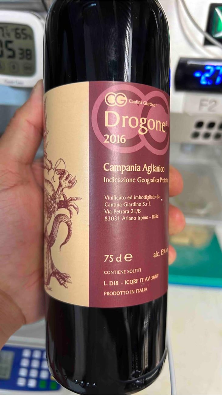Drogone - Cantina Giardino - Antonio Di Gruttola & Daniela De Gruttola 