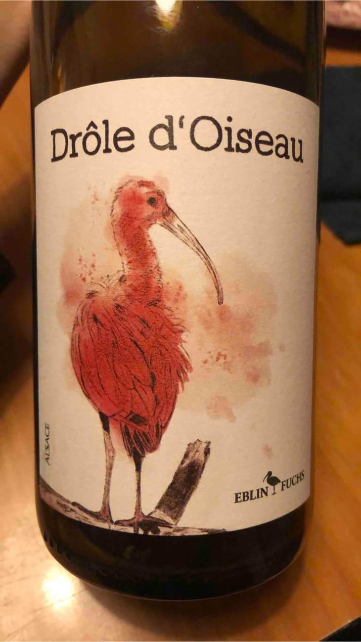 Drôle d’Oiseau - Domaine Eblin-Fuchs - Laurence Leininger & Christian Eblin -2021