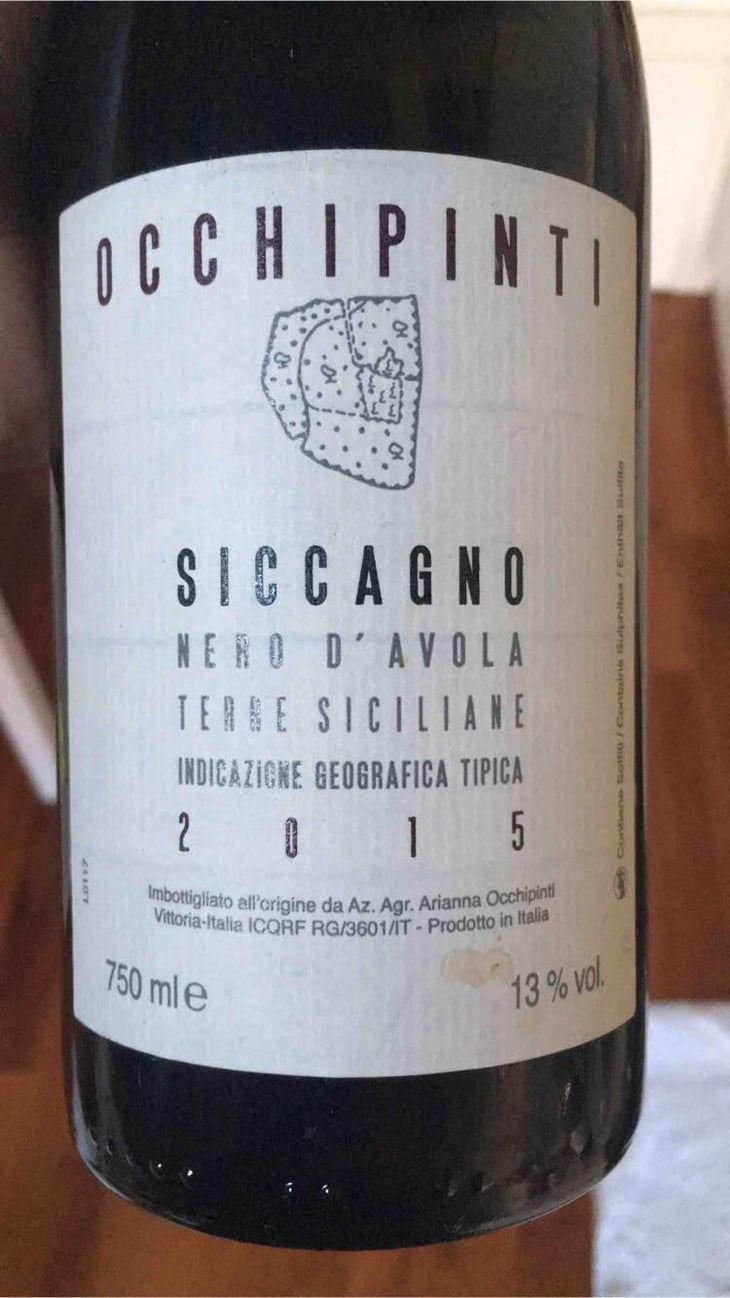Siccagno - Azienda Agricola Arianna Occhipinti - Arianna Occhipinti 